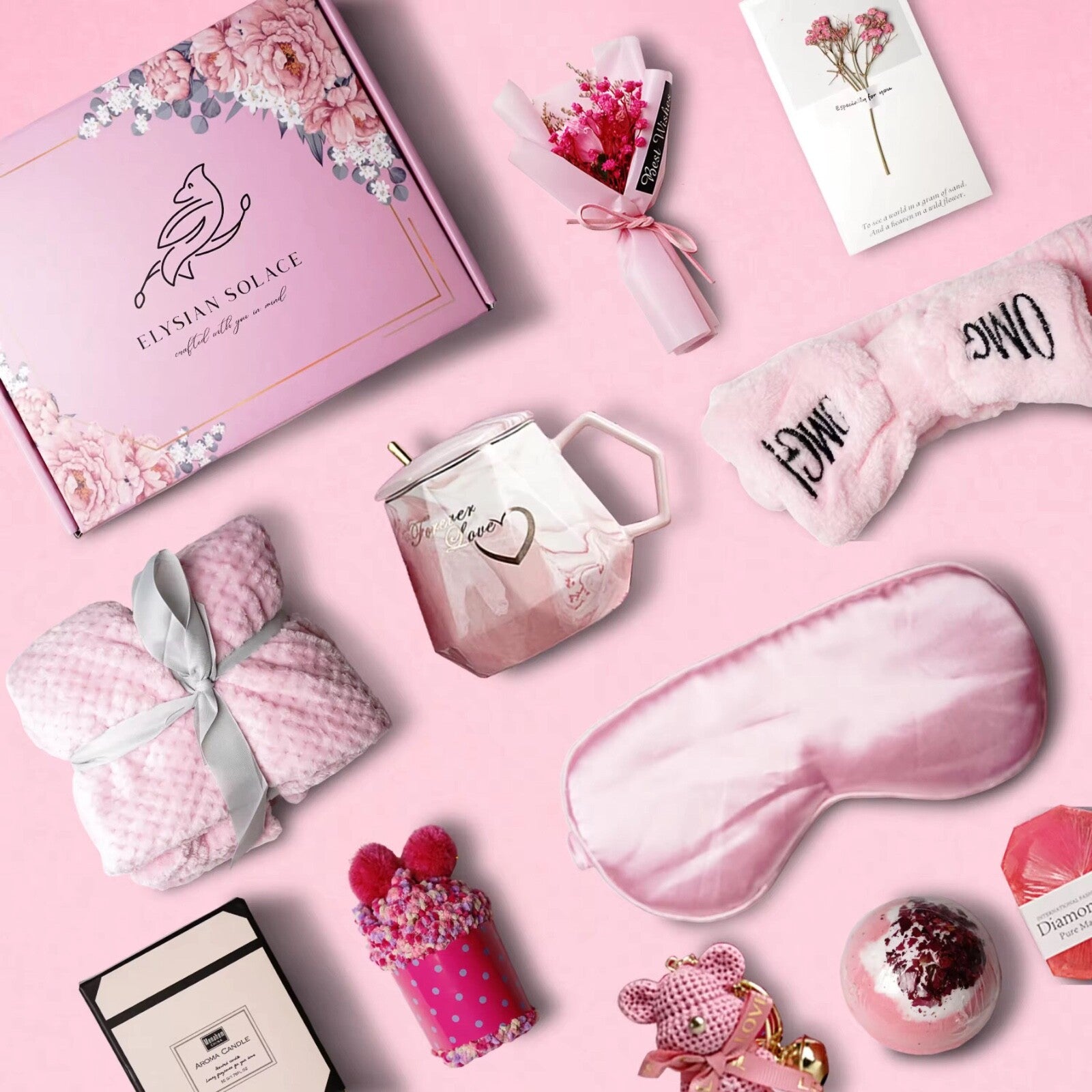 Birthday Gifts for Women, Self Care Gifts Get Well Soon Gifts Basket for Women