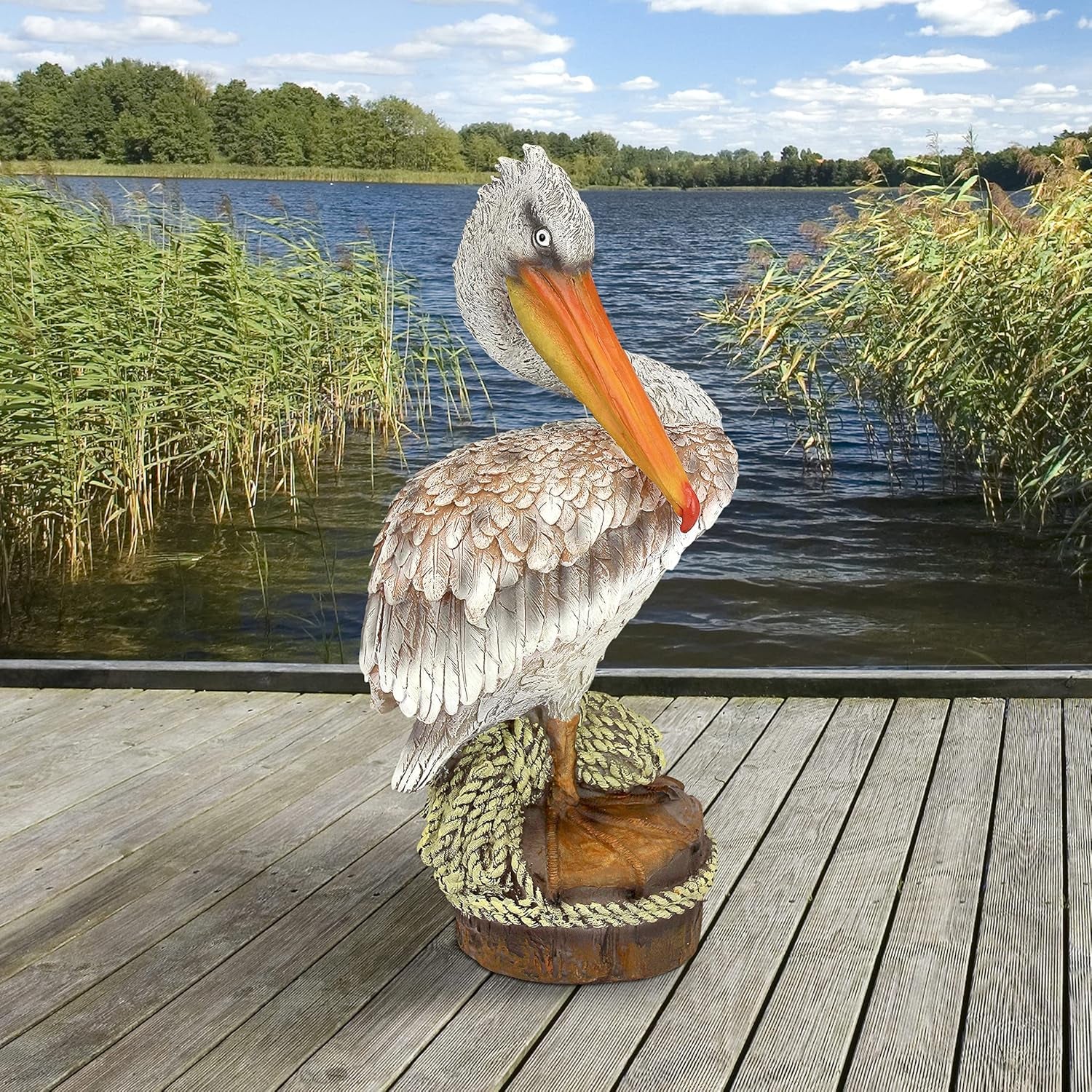 Ocean Side PIER 51 Pelican Statue