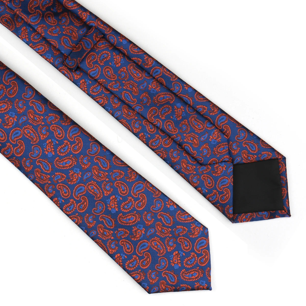 Luxury Tie Set for Men Wedding Gift Box Business Party Fashion Men Tie Set Paisley Handchief Cufflink Tie-Clip Suit Gift for Man