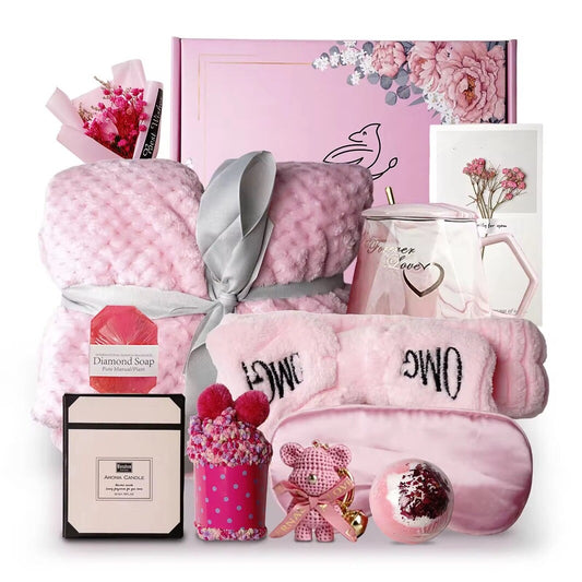 Birthday Gifts for Women, Self Care Gifts Get Well Soon Gifts Basket for Women