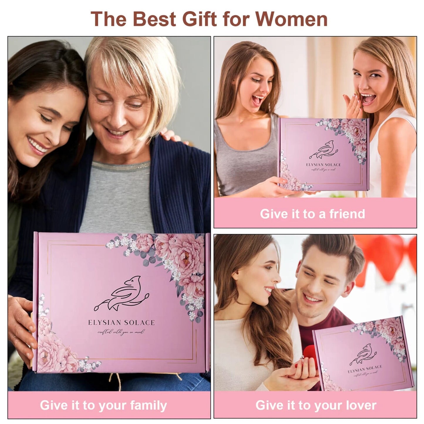 Birthday Gifts for Women, Self Care Gifts Get Well Soon Gifts Basket for Women