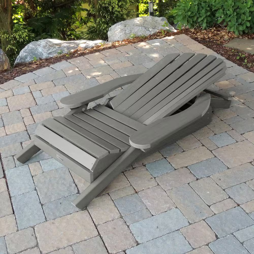 Hamilton Coastal Teak 5-Piece Recycled Plastic Outdoor Conversation Set